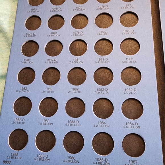 Lincoin Coin Collection Folder - Picture 5 of 9